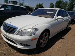 2008 Mercedes-Benz S 550 en venta en Elgin, IL