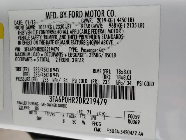 2013 Ford Fusion SE