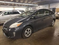 Salvage cars for sale at Dyer, IN auction: 2013 Toyota Prius