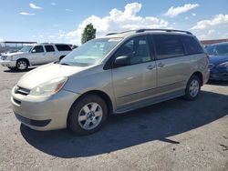 Toyota Vehiculos salvage en venta: 2005 Toyota Sienna CE