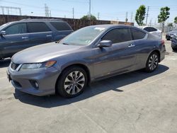 Honda salvage cars for sale: 2015 Honda Accord EX