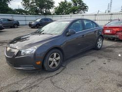 Salvage cars for sale from Copart West Mifflin, PA: 2014 Chevrolet Cruze LT