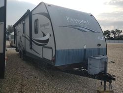 Salvage trucks for sale at New Braunfels, TX auction: 2016 Passport Travel Trailer