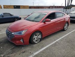 Salvage cars for sale at Van Nuys, CA auction: 2019 Hyundai Elantra SEL