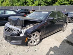 Salvage cars for sale at Waldorf, MD auction: 2016 Cadillac ATS Luxury