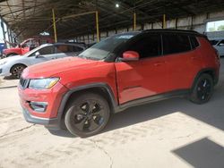 Jeep salvage cars for sale: 2020 Jeep Compass Latitude