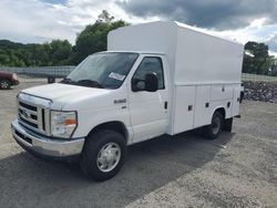 Salvage trucks for sale at Assonet, MA auction: 2013 Ford Econoline E350 Super Duty Cutaway Van