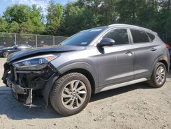 Salvage cars for sale at Waldorf, MD auction: 2018 Hyundai Tucson SEL