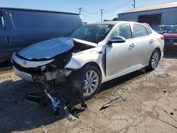 Salvage cars for sale at Chicago Heights, IL auction: 2018 KIA Optima LX