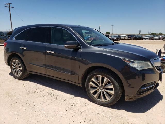 2016 Acura MDX Technology