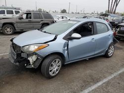 Salvage cars for sale from Copart Van Nuys, CA: 2013 Mazda 2