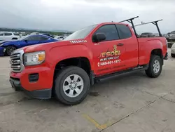 Salvage cars for sale at Grand Prairie, TX auction: 2016 GMC Canyon
