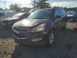 Chevrolet salvage cars for sale: 2010 Chevrolet Traverse LS