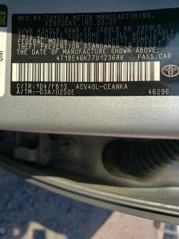 2007 Toyota Camry CE