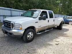 Salvage cars for sale at Sandston, VA auction: 2002 Ford F350 Super Duty