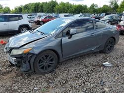 Salvage cars for sale at Chalfont, PA auction: 2012 Honda Civic LX