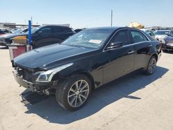 Salvage cars for sale at Grand Prairie, TX auction: 2015 Cadillac CTS Luxury Collection