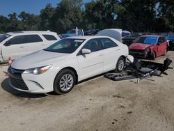 Salvage cars for sale from Copart Ocala, FL: 2017 Toyota Camry LE