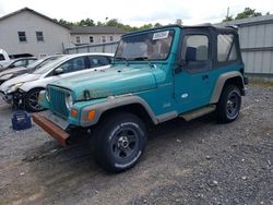 Salvage cars for sale at York Haven, PA auction: 1997 Jeep Wrangler / TJ SE