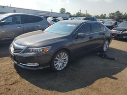 Salvage cars for sale at New Britain, CT auction: 2014 Acura RLX Advance