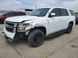 Salvage cars for sale at Grand Prairie, TX auction: 2019 Chevrolet Tahoe Police