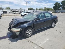 2002 Honda Accord EX en venta en Sacramento, CA