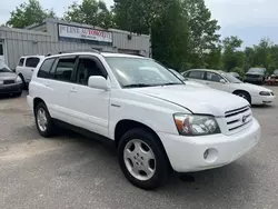 Salvage cars for sale at Candia, NH auction: 2005 Toyota Highlander Limited