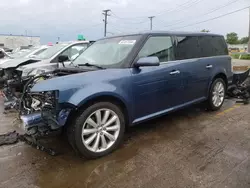 Salvage cars for sale from Copart Chicago Heights, IL: 2019 Ford Flex Limited