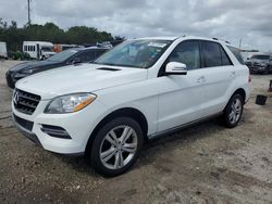 Mercedes-Benz ML 350 salvage cars for sale: 2015 Mercedes-Benz ML 350