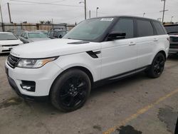 Land Rover salvage cars for sale: 2015 Land Rover Range Rover Sport HSE