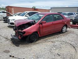 Salvage cars for sale at Hueytown, AL auction: 2008 Toyota Corolla CE