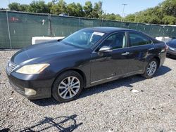 Salvage cars for sale from Copart Riverview, FL: 2010 Lexus ES 350