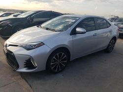 Toyota salvage cars for sale: 2017 Toyota Corolla L