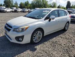 Salvage cars for sale from Copart Portland, OR: 2013 Subaru Impreza Limited