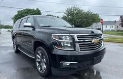 Salvage cars for sale from Copart East Granby, CT: 2015 Chevrolet Suburban K1500 LTZ