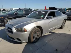 Salvage cars for sale at Grand Prairie, TX auction: 2014 Dodge Charger SE