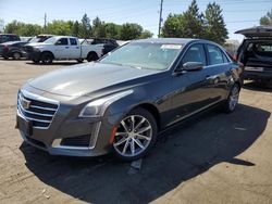 Salvage cars for sale at Denver, CO auction: 2016 Cadillac CTS Luxury Collection