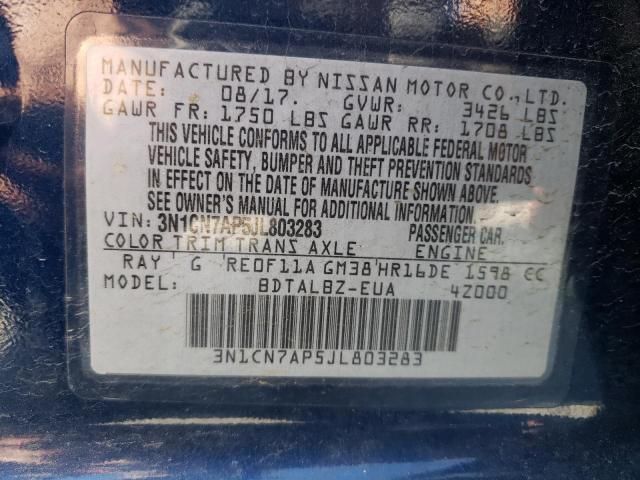 2018 Nissan Versa S