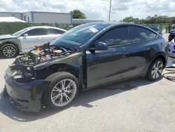 Salvage cars for sale at Orlando, FL auction: 2024 Tesla Model Y