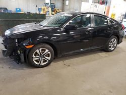 Honda Civic salvage cars for sale: 2017 Honda Civic LX