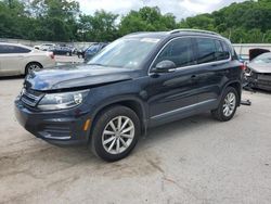 Volkswagen salvage cars for sale: 2017 Volkswagen Tiguan Wolfsburg