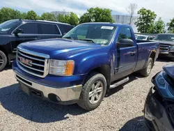 Salvage trucks for sale at Central Square, NY auction: 2013 GMC Sierra C1500 SLE