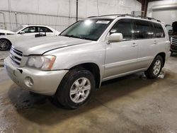 Toyota salvage cars for sale: 2002 Toyota Highlander