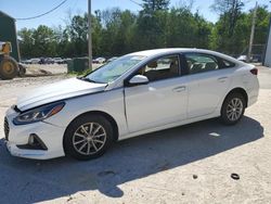 Salvage cars for sale at Candia, NH auction: 2018 Hyundai Sonata SE