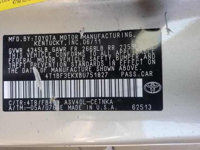 2011 Toyota Camry Base