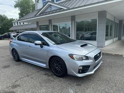 Salvage cars for sale at North Billerica, MA auction: 2017 Subaru WRX STI