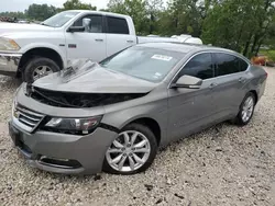 Chevrolet salvage cars for sale: 2019 Chevrolet Impala LT