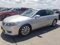 Vehiculos salvage en venta de Copart Grand Prairie, TX: 2014 Honda Accord EXL