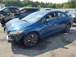 Honda salvage cars for sale: 2013 Honda Civic EX