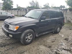 Toyota Land Cruiser Vehiculos salvage en venta: 2002 Toyota Land Cruiser